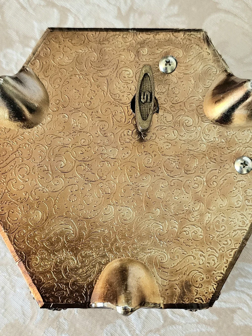 San Francisco Music Box Company elegant hexagon